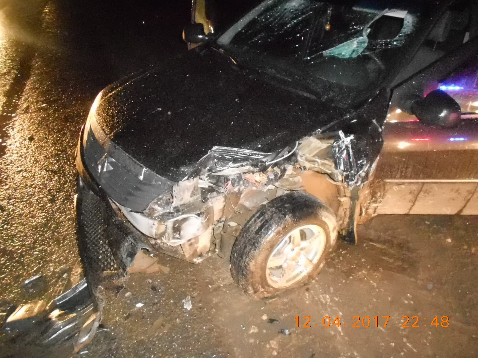 Лобовое ДТП у Дороничей. Виновник аварии сбежал