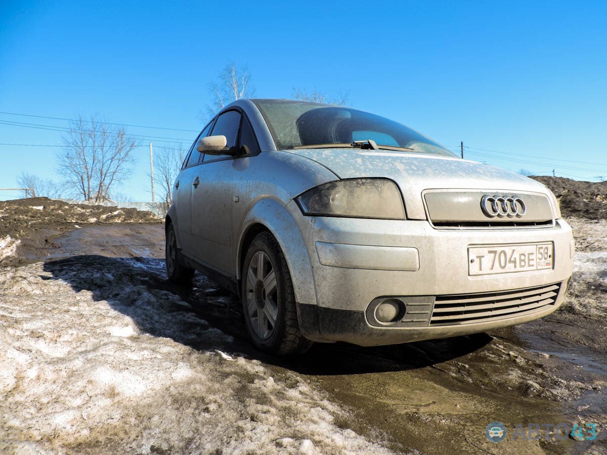 Audi A2: электрокар своими руками