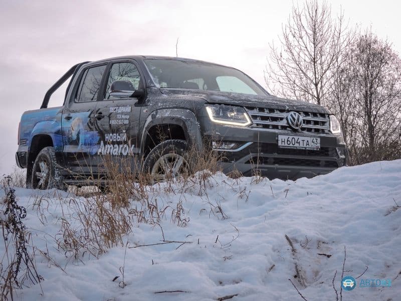 Тест-драйв нового Volkswagen Amarok: по бездорожью с комфортом