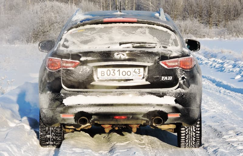 Тест-драйв Infiniti FX 37: искра, буря, безумие