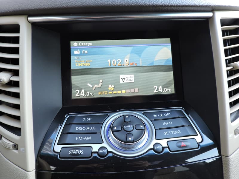 Тест-драйв Infiniti FX 37: искра, буря, безумие