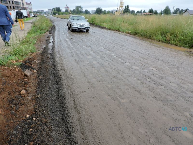 Строительство временной дороги к Урванцево завершено