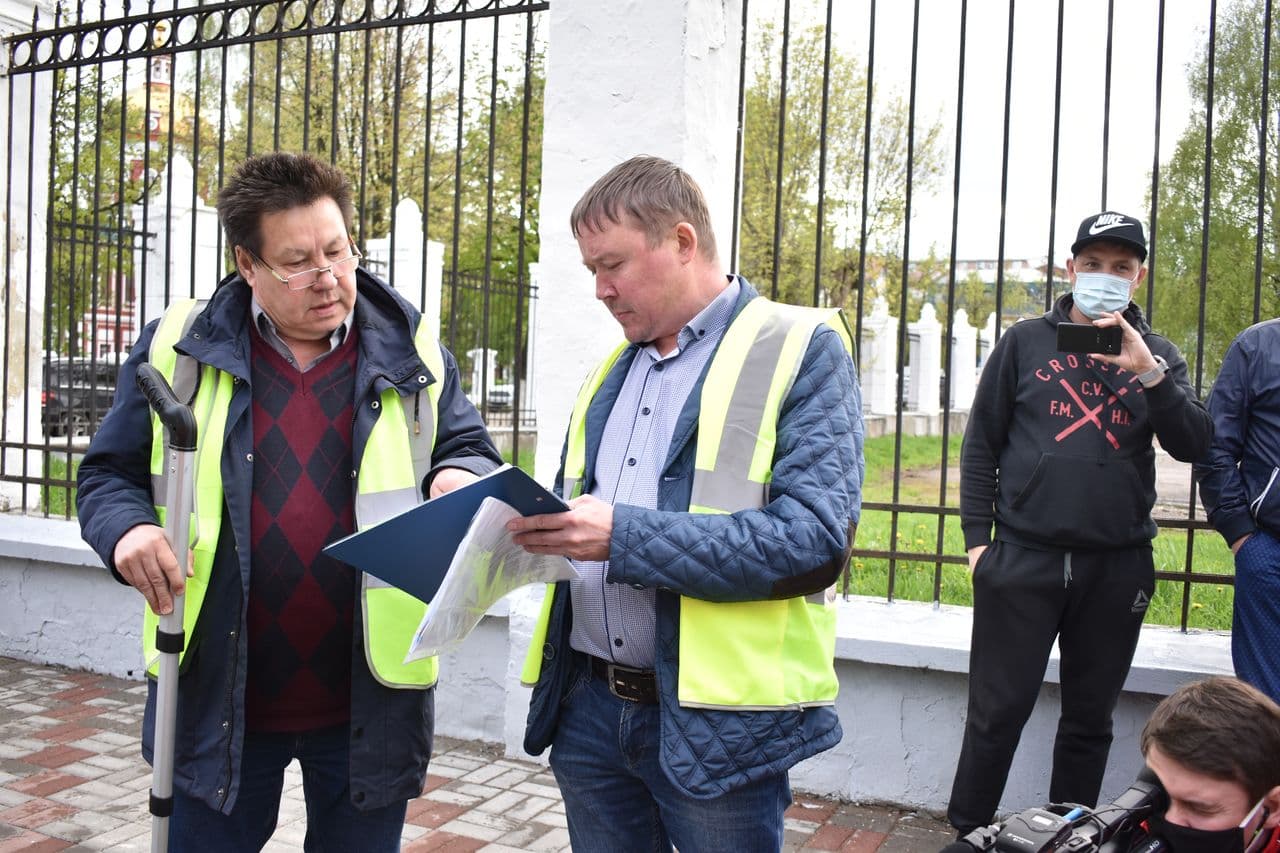 «С небольшими замечаниями»: в Кирове эксперты провели приёмку Динамовского проезда 