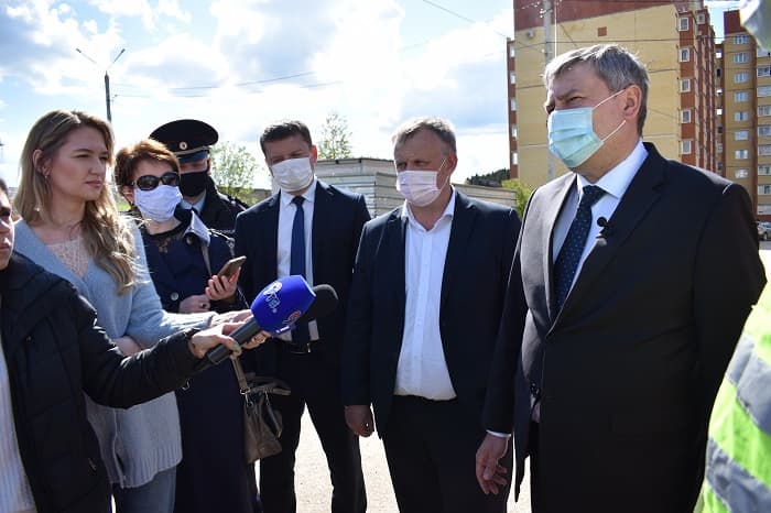 В Кирове отремонтировали дорогу возле онкоцентра: сегодня состоялась приемка