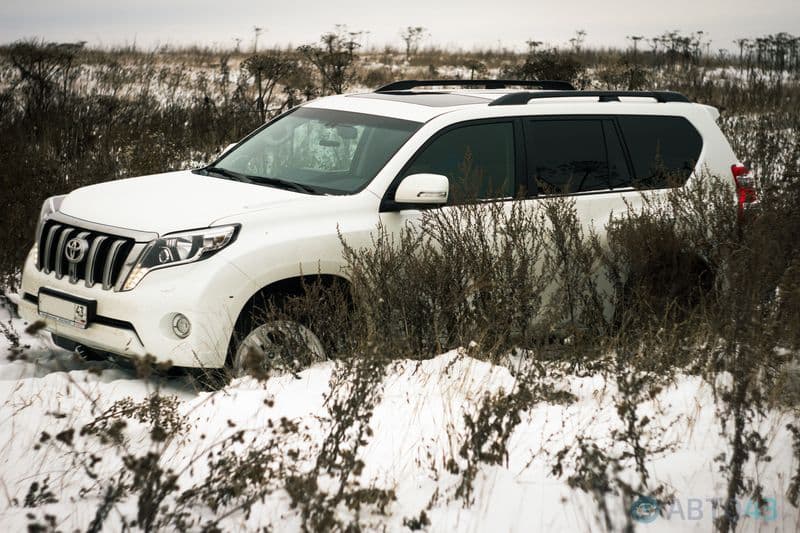 Тест-драйв Land Cruiser Prado: мы нашли горку, в которую он не залез
