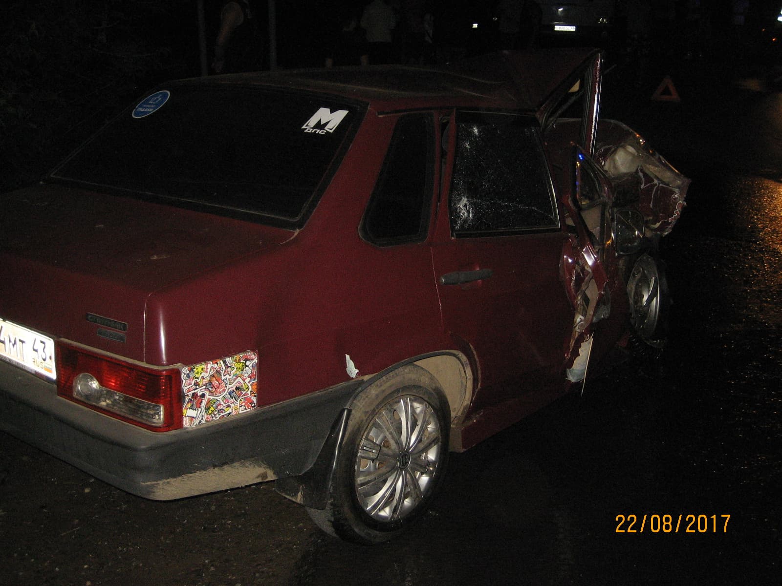 Пьяный таксист учинил аварию в Костино