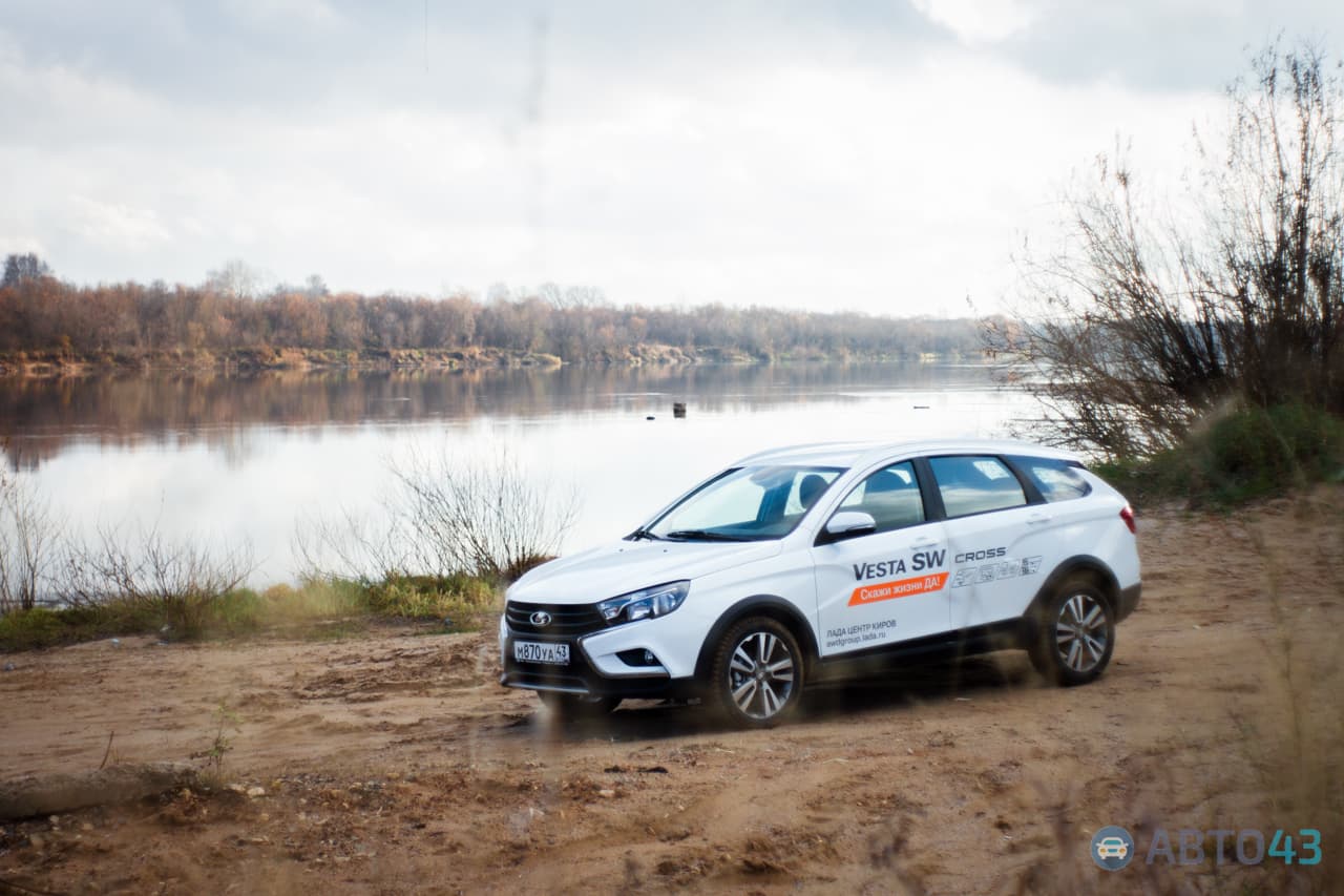 Тест-драйв Lada Vesta SW Cross: поездка по вертикали