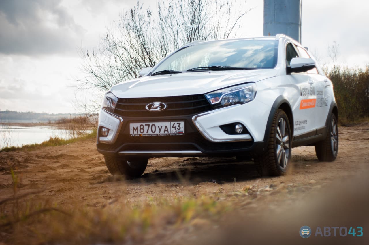 Тест-драйв Lada Vesta SW Cross: поездка по вертикали