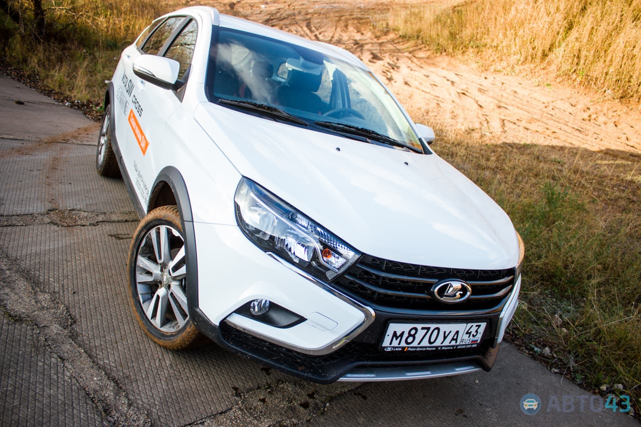 Тест-драйв Lada Vesta SW Cross: поездка по вертикали