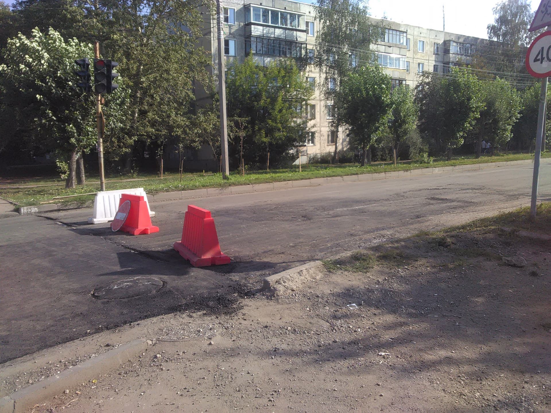 Не прошло и лета. Ремонт дорог добрался до улицы Некрасова