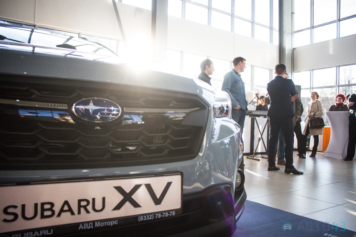Subaru XV. В Кирове стало на одного КРОССавца больше