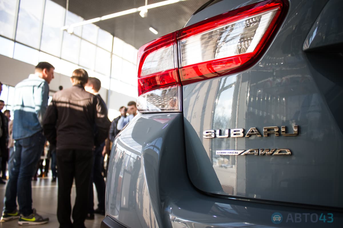 Subaru XV. В Кирове стало на одного КРОССавца больше
