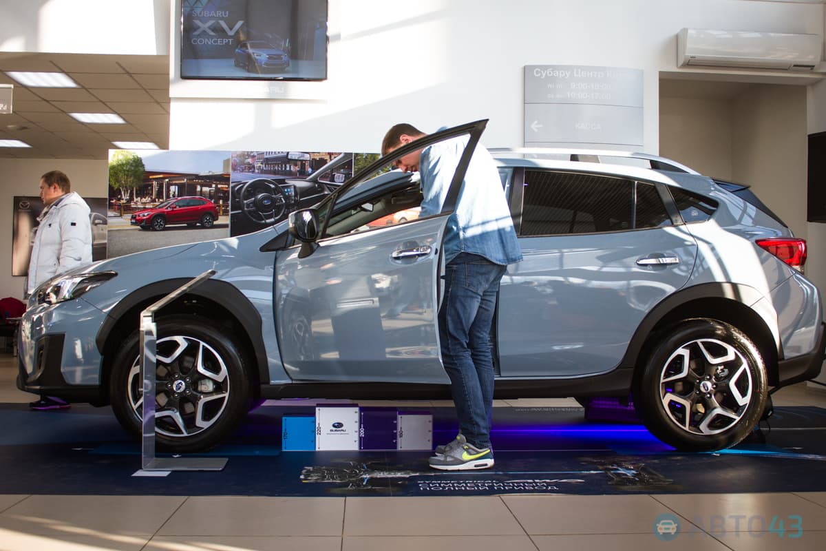 Subaru XV. В Кирове стало на одного КРОССавца больше
