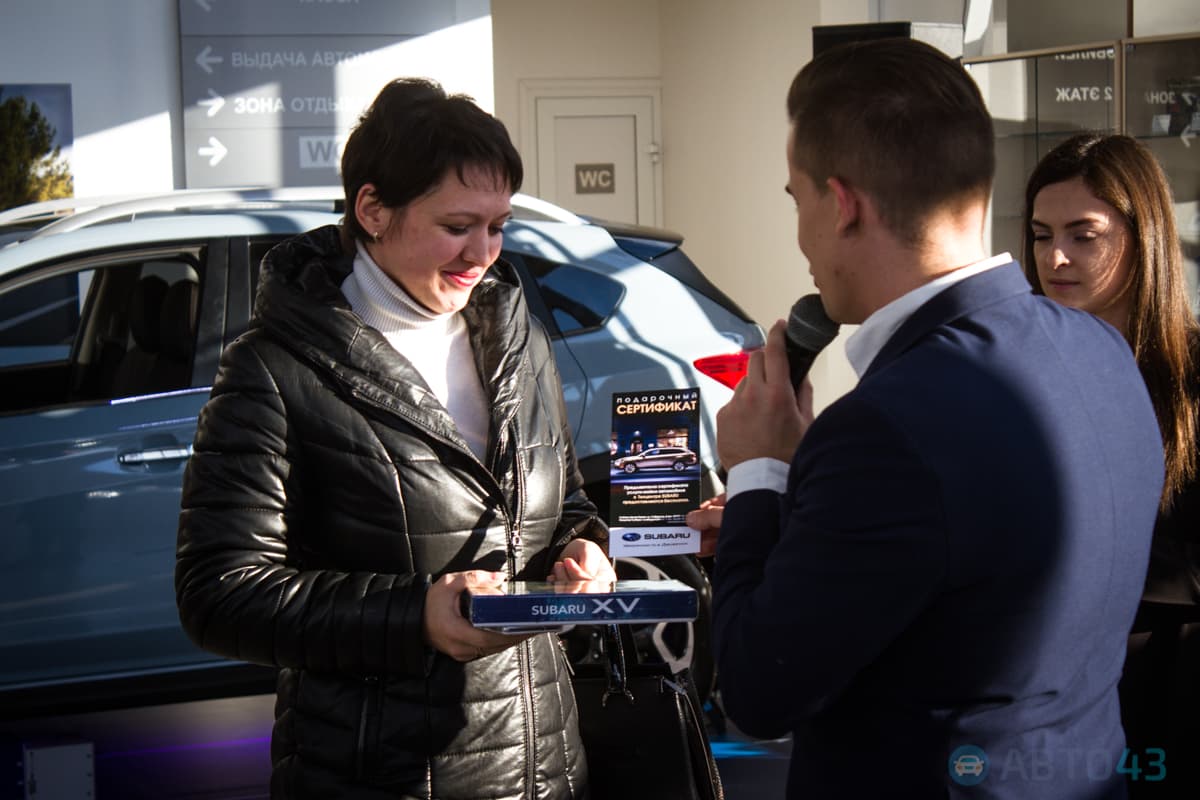 Subaru XV. В Кирове стало на одного КРОССавца больше
