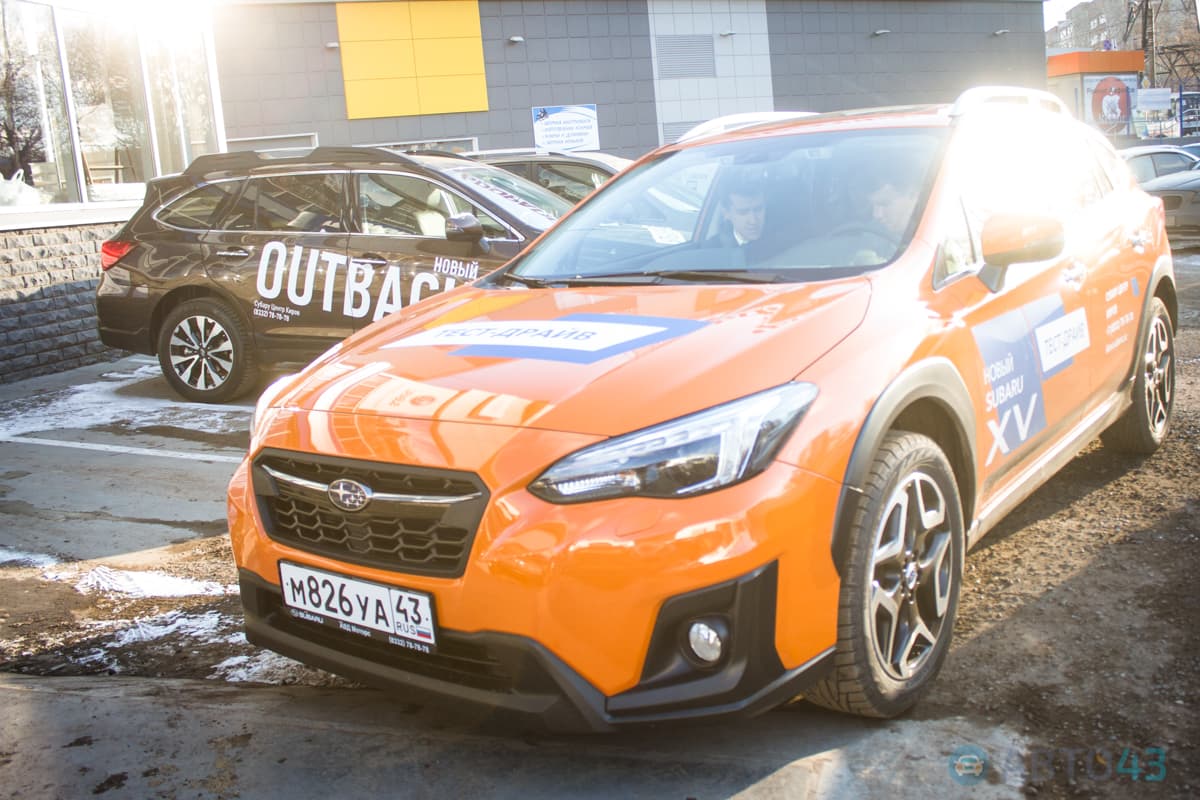 Subaru XV. В Кирове стало на одного КРОССавца больше