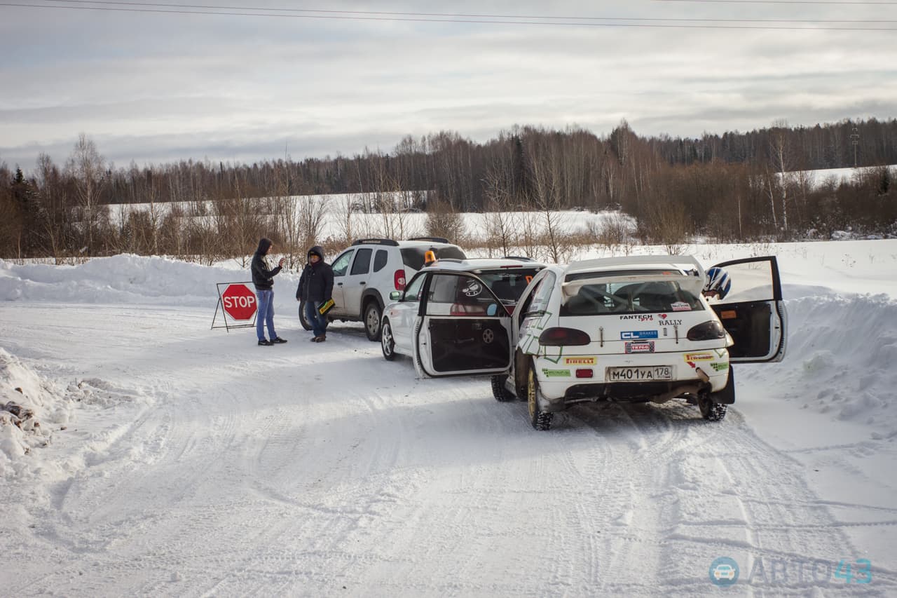 Осталось еще 4! В Кирове прошел 1 этап ралли 2017