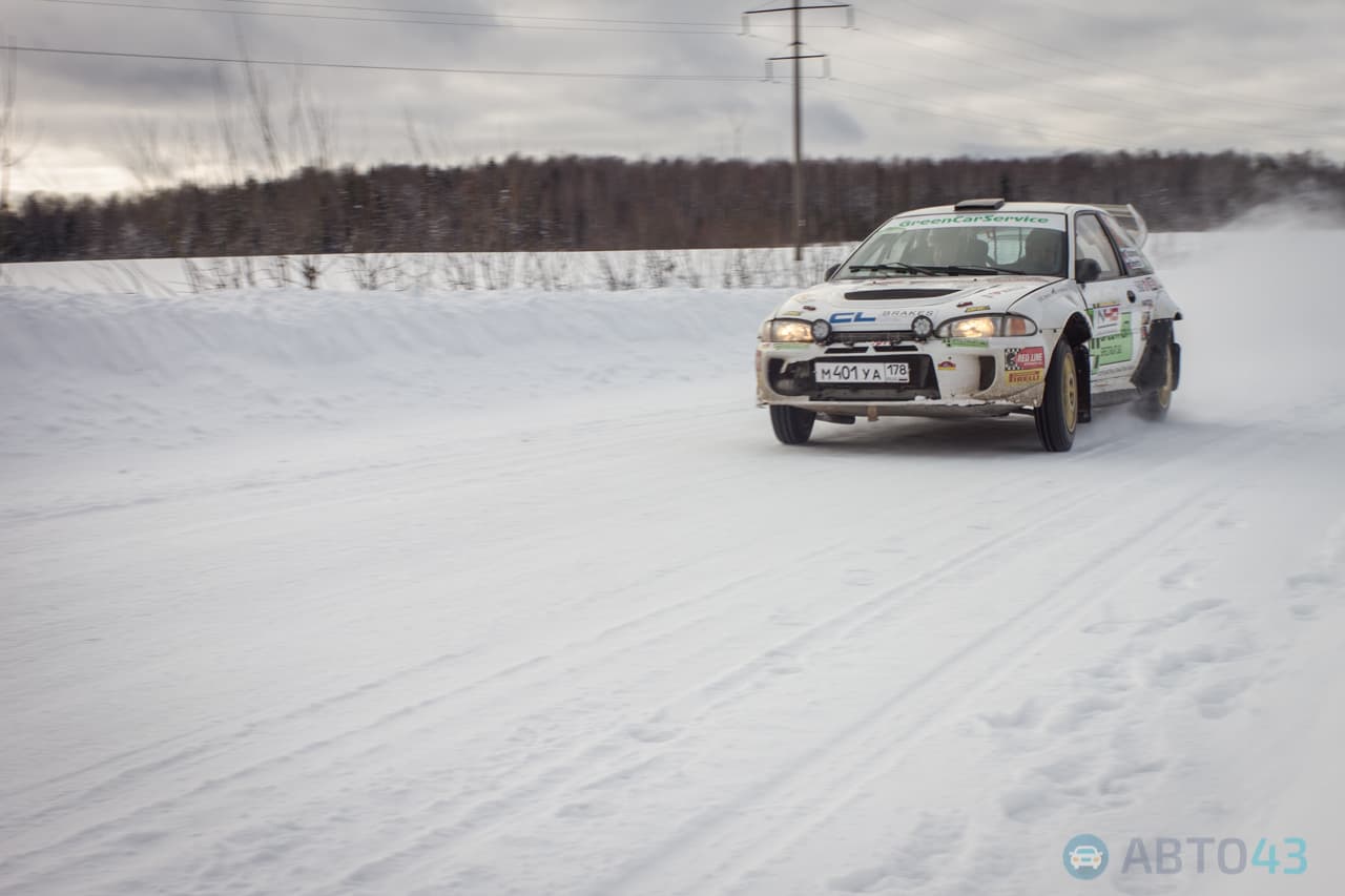 Осталось еще 4! В Кирове прошел 1 этап ралли 2017