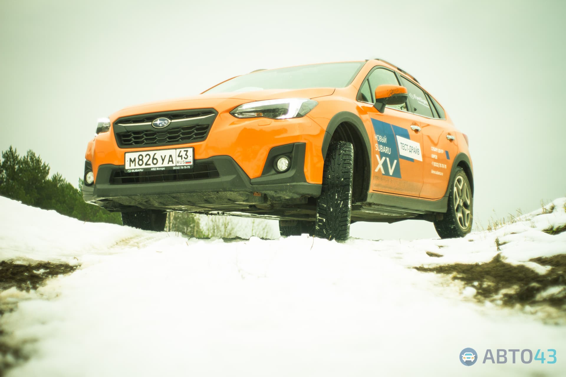 Тест-драйв Subaru XV: порхай, как бабочка