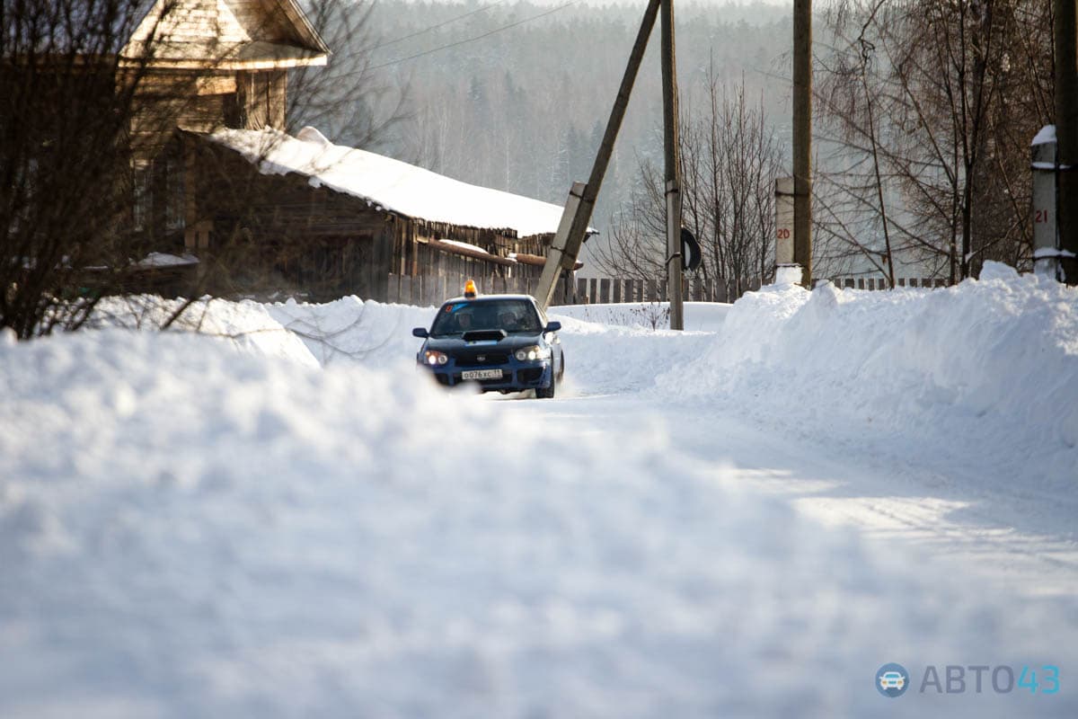 Ралли «Вятская карусель» прошло через Коршик
