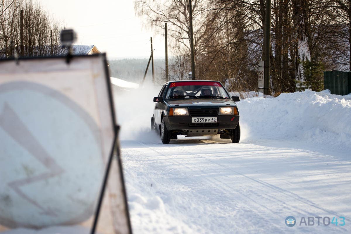 Ралли «Вятская карусель» прошло через Коршик