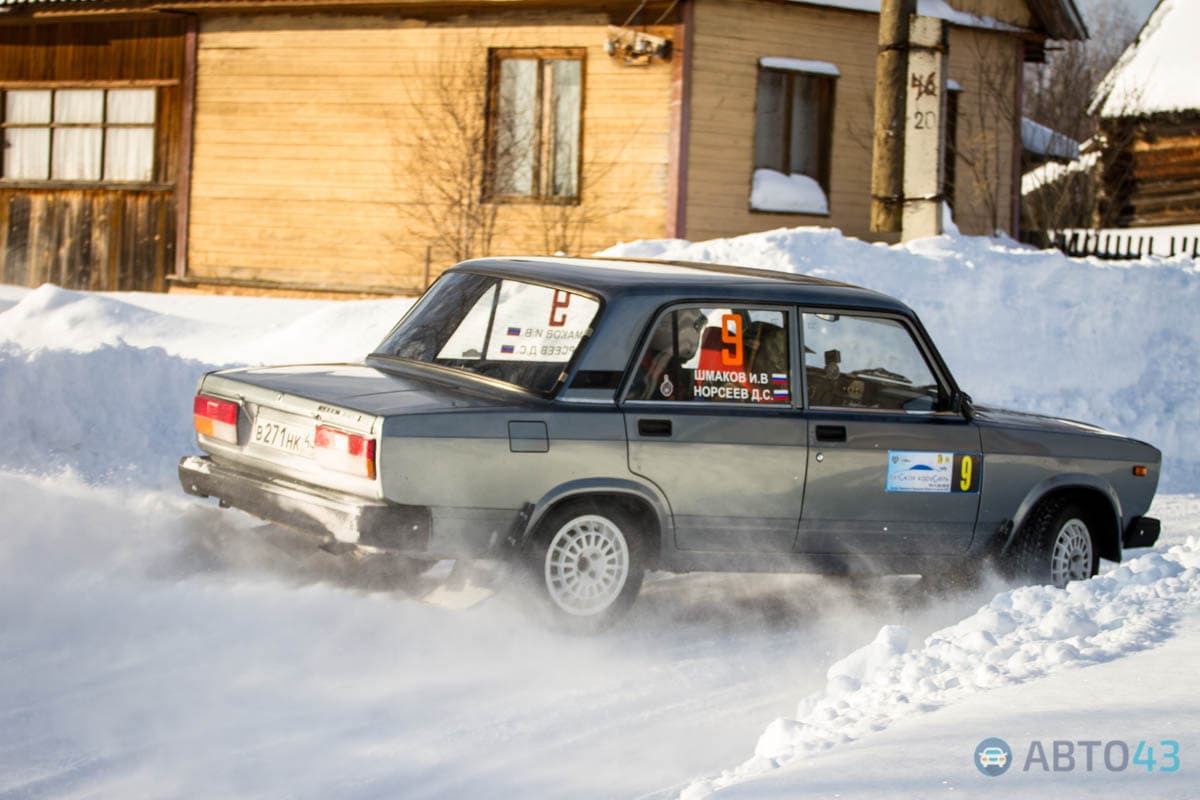 Ралли «Вятская карусель» прошло через Коршик