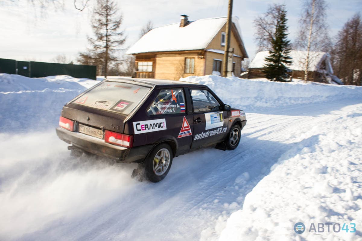 Ралли «Вятская карусель» прошло через Коршик