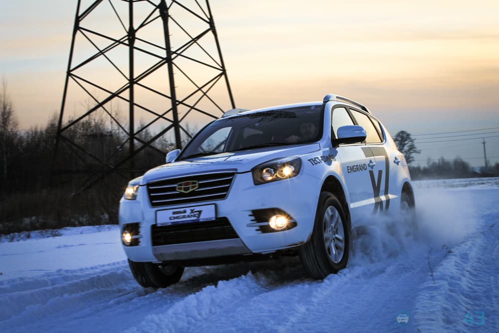 Тест-драйв Geely Emgrand X7: китайская доступность с европейским качеством