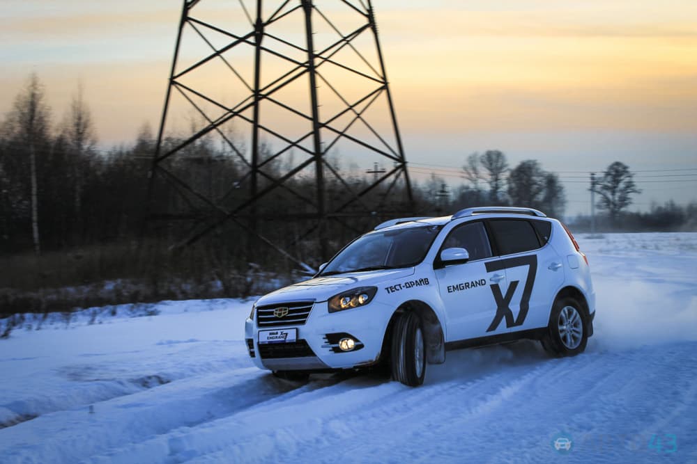 Тест-драйв Geely Emgrand X7: китайская доступность с европейским качеством