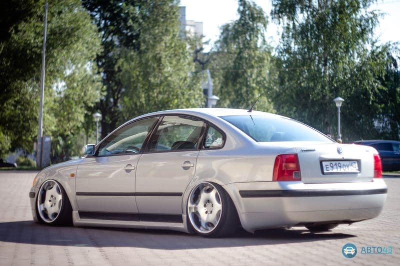 Volkswagen Passat B5 на пневмоподвеске в Кирове