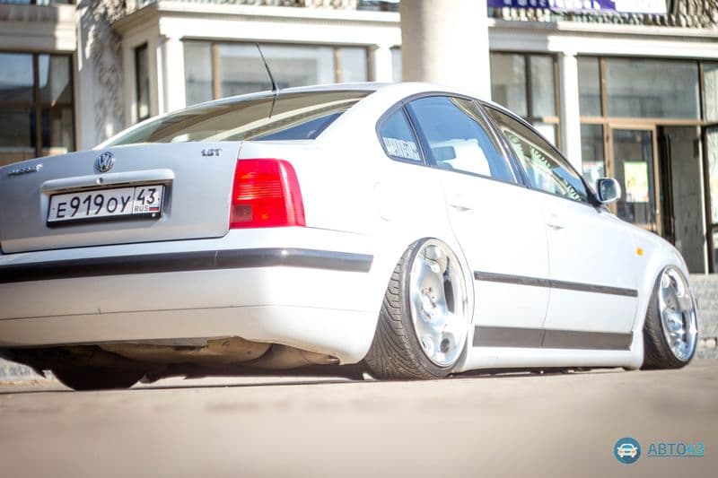 Volkswagen Passat B5 на пневмоподвеске в Кирове