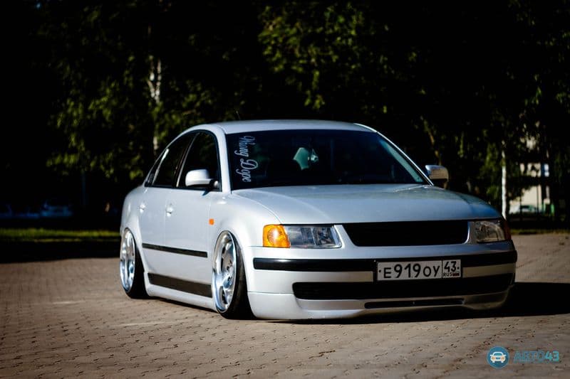 Volkswagen Passat B5 на пневмоподвеске в Кирове