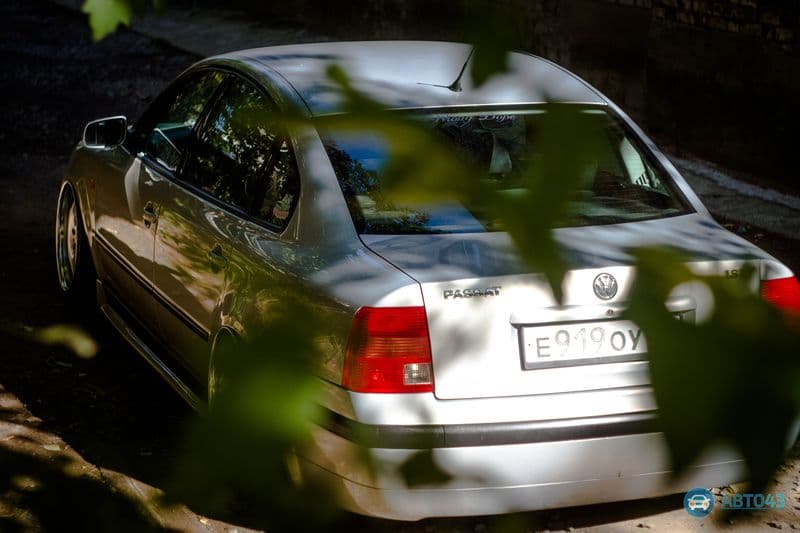Volkswagen Passat B5 на пневмоподвеске в Кирове