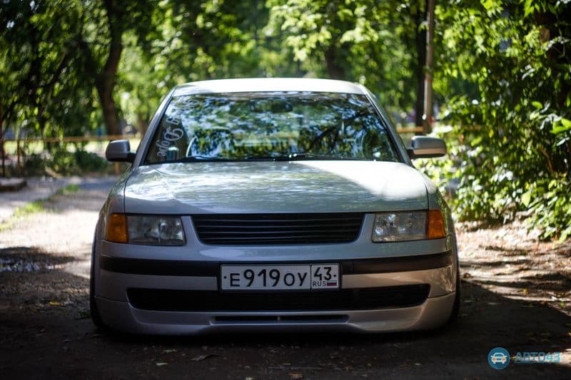 Volkswagen Passat B5 на пневмоподвеске в Кирове