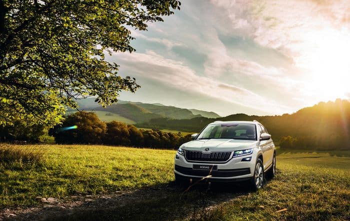Вседорожный и вместительный ŠKODA KODIAQ