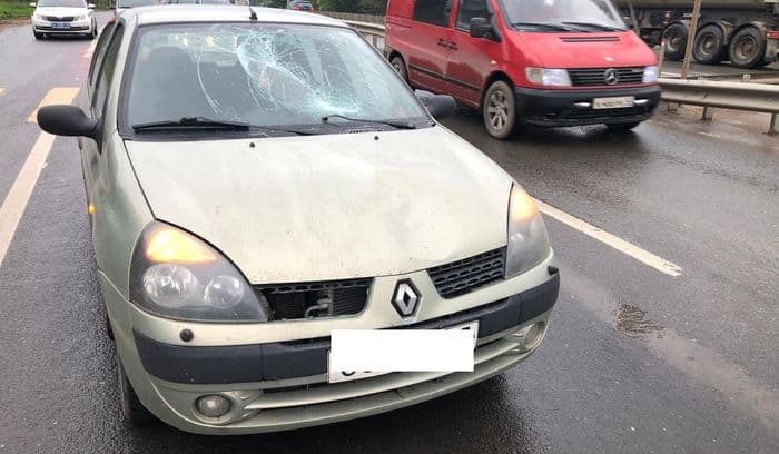 Под Кировом мужчина на «Рено» сбил пенсионерку прямо на пешеходном переходе