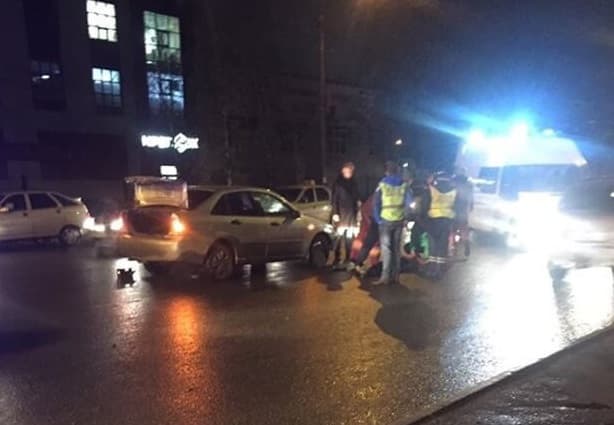 ДТП на Лепсе: женщину сбили на пешеходном переходе