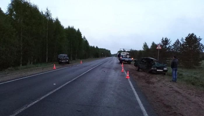 В Верхошижемском районе водитель «девятки» спровоцировал ДТП с летальным исходом