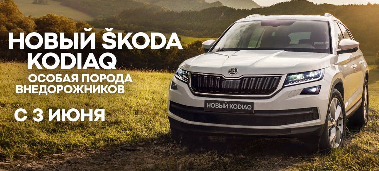 Новый ŠKODA KODIAQ. Увидеть. Узнать. Почувствовать