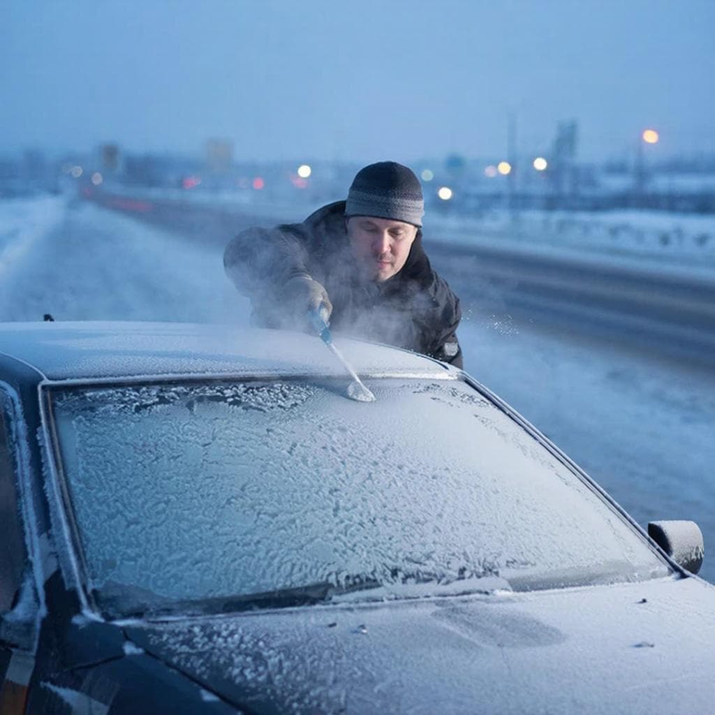 Очистить лобовое стекло за минуту - легко: забудьте про скребок навсегда