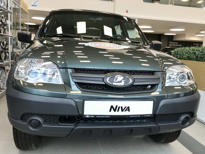 Старт продаж LADA Niva в ДЦ ГУСАР