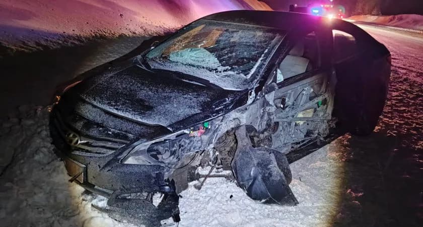 Тройное ДТП на трассе «Вятка»: в Юрьянском районе пострадали шесть человек