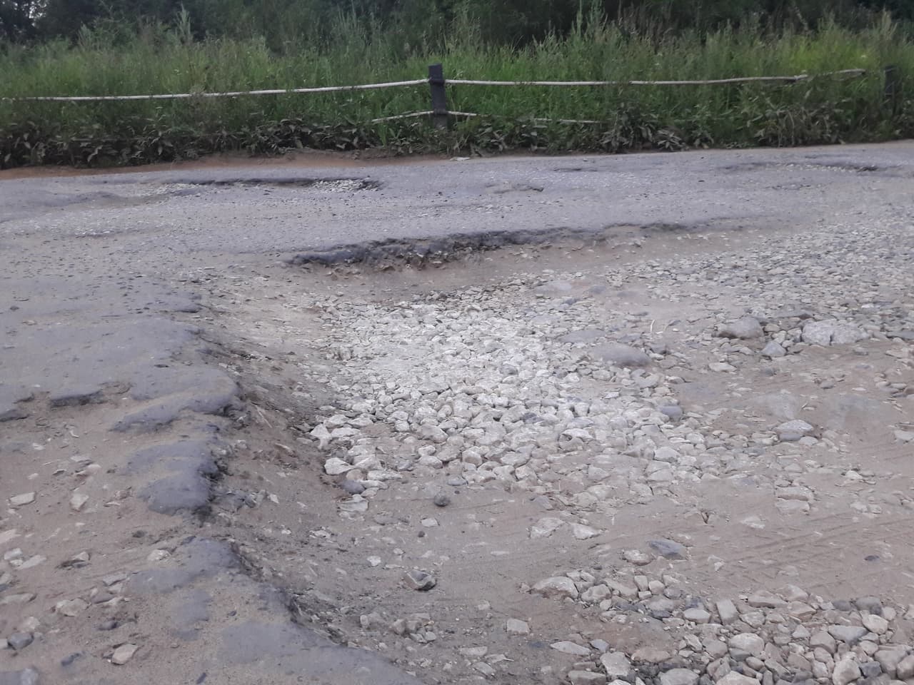 Самые ужасные дороги Кирова и Кировской области. Часть 1