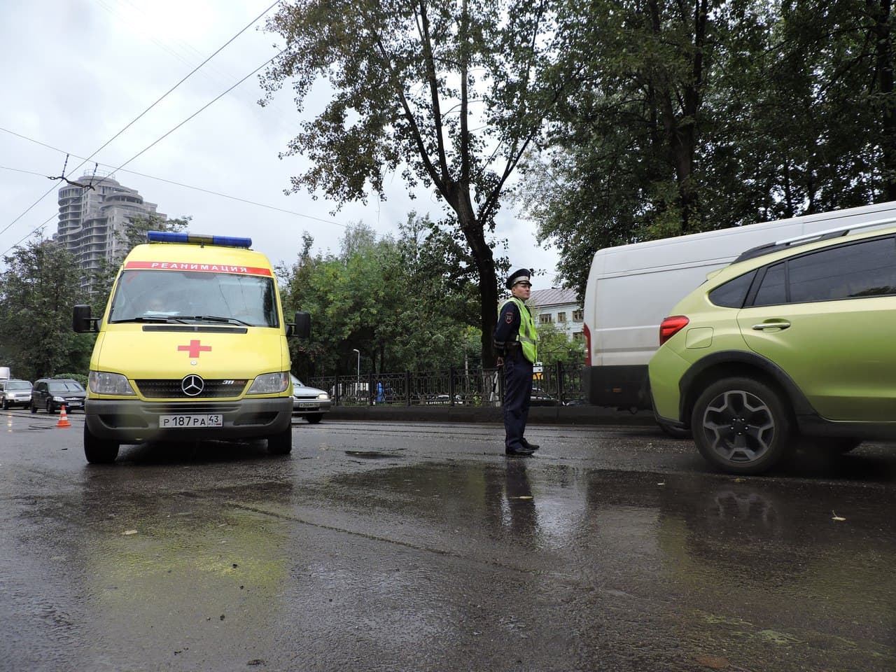 На Октябрьском проспекте сбили насмерть 90-летнюю старушку