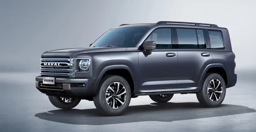 В России запатентован дизайн нового Haval H9