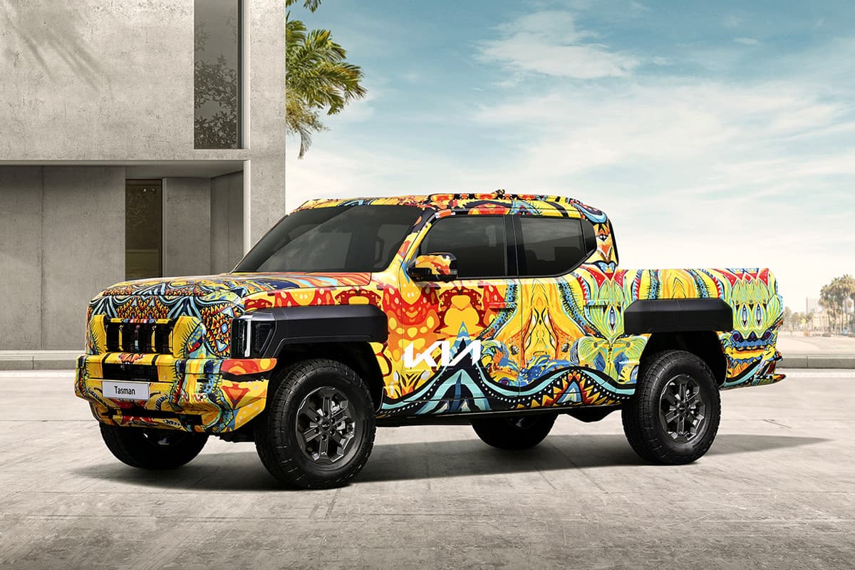 Пикап Kia Tasman: появились первые официальные изображения