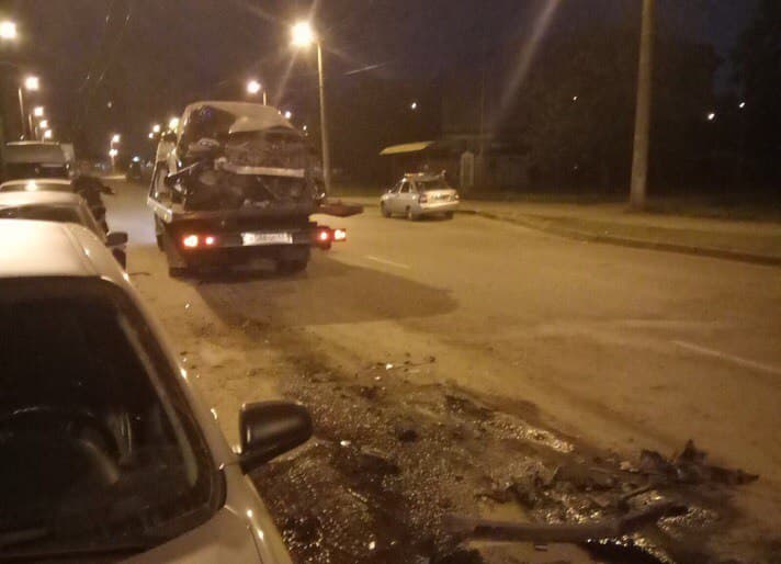 Хотел проскочить сквозь облако пыли - ночная авария на Конева