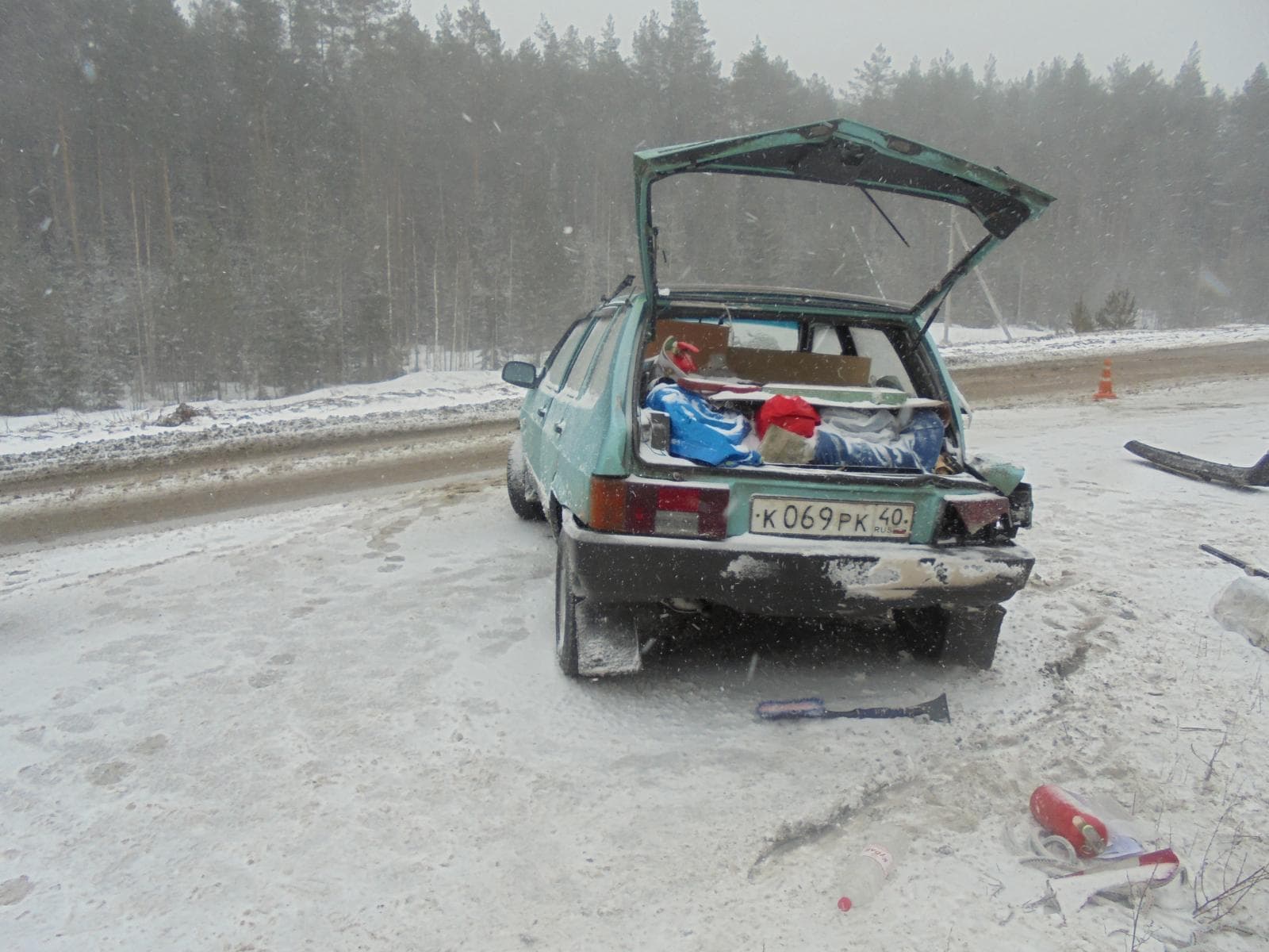 Возле Белой Холуницы в ДТП пострадал мужчина