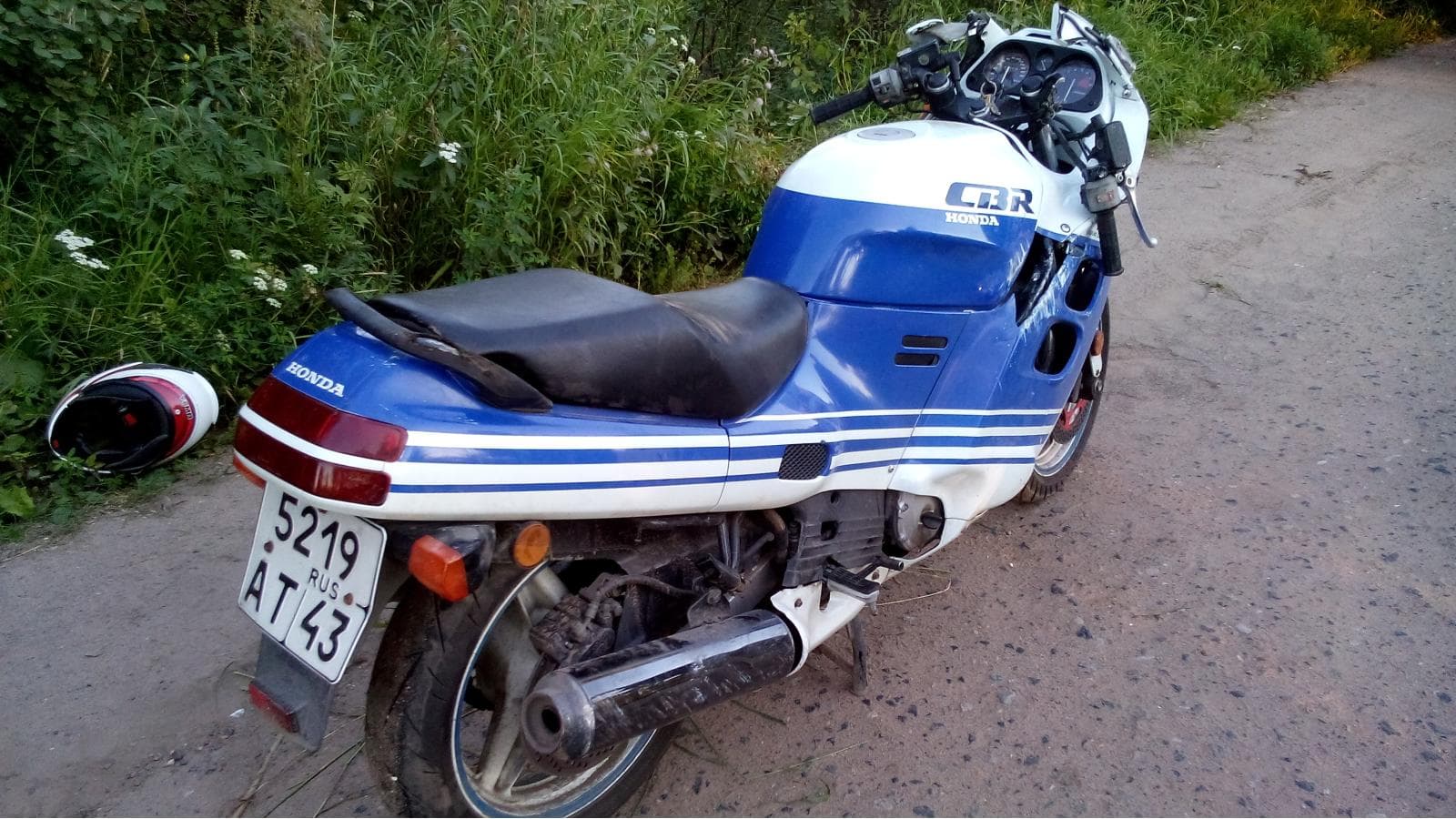 За день в области автомобилисты разбили 3 мотоцикла