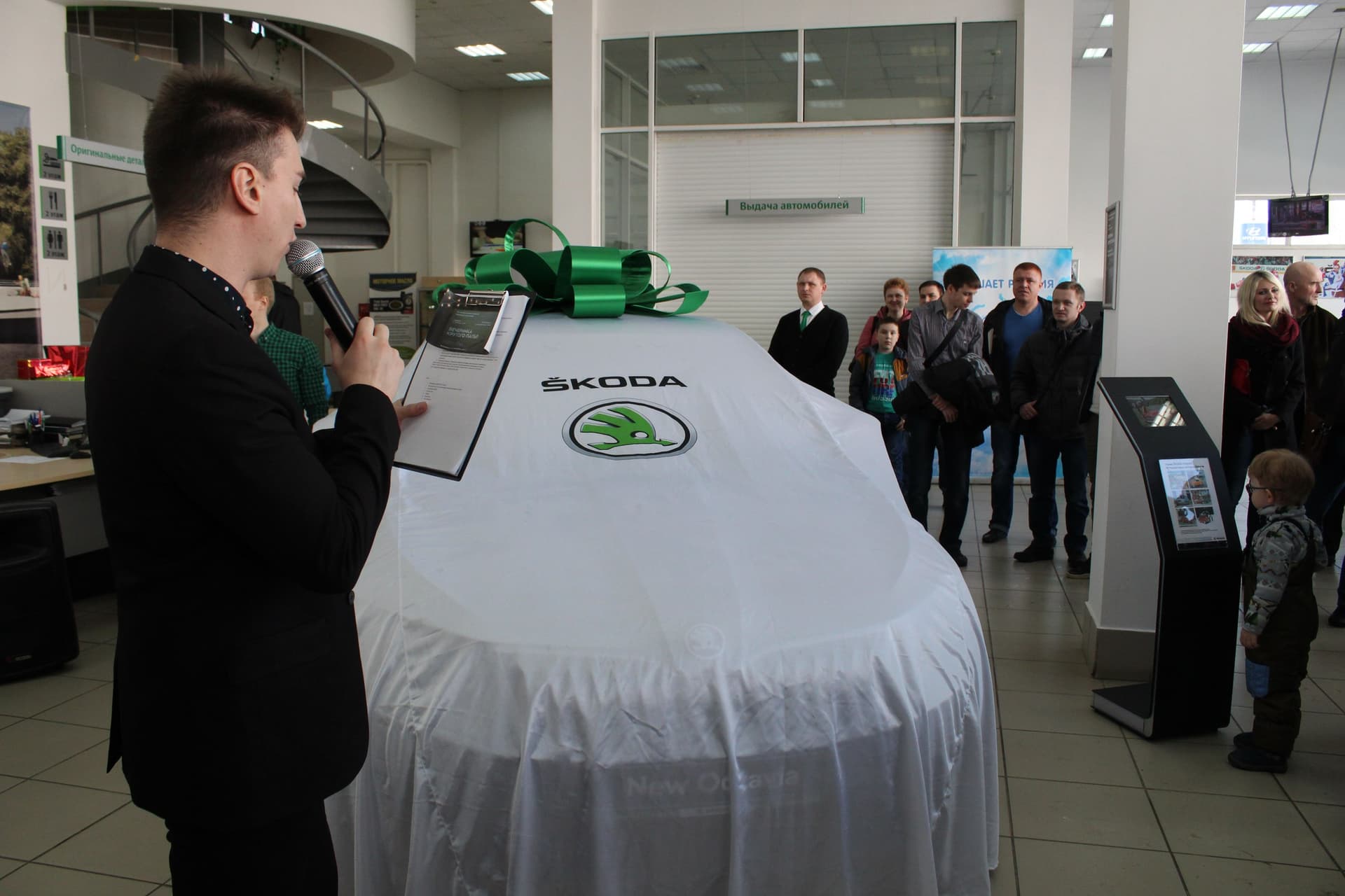 Вечеринка большого Папы: в Кирове представили новые Skoda Octavia