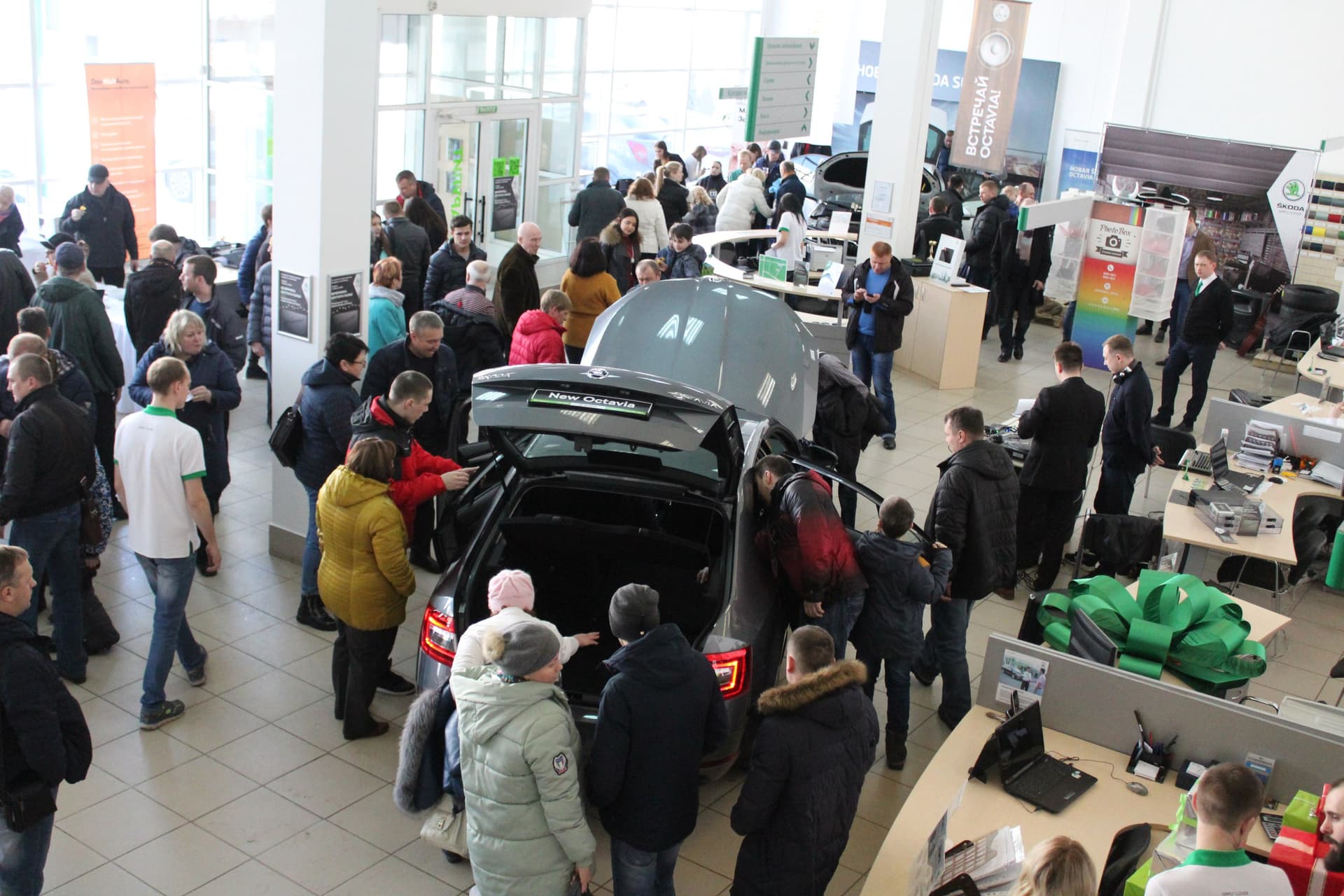Вечеринка большого Папы: в Кирове представили новые Skoda Octavia